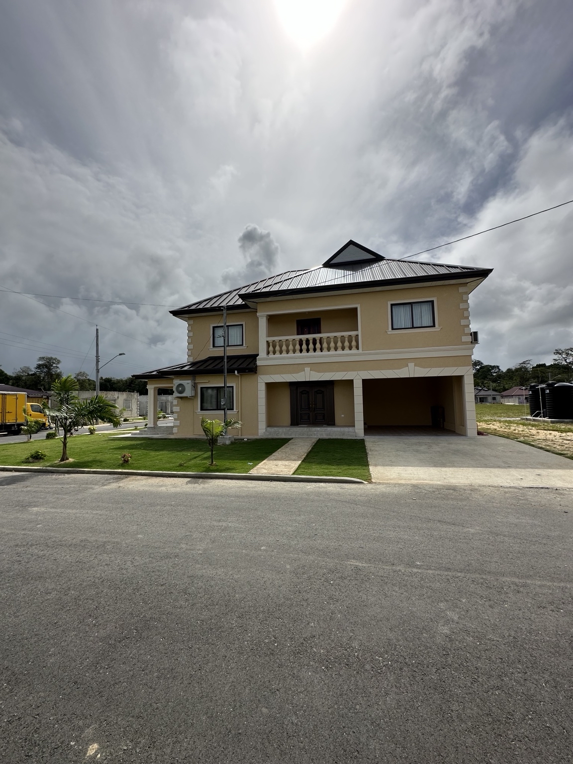 Main front exterior of the Ella Vista Gardens residence
